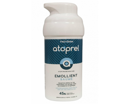 Frezyderm Atoprel Emollient Baume, Μαλακτική Κρέμα για την Περιποίηση της Ξηρή και Ευαίσθητης Επιδερμίδας, 300ml. Frezyderm Atoprel Emollient Baume, Μαλακτική Κρέμα για την Περιποίηση της Ξηρή και Ευαίσθητης Επιδερμίδας, 300ml.