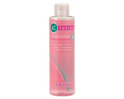 Froika AC Face Lotion F,  Λοσιόν προσώπου για τον καθαρισμό & την τόνωση του λιπαρού ακνεϊκού δέρματος  Απομακρύνει το σμήγμα & τους ρύπους, ενώ συσφίγγει τους πόρους 200ml   Froika AC Face Lotion F,  Λοσιόν προσώπου για τον καθαρισμό & την τόνωση του λιπαρού ακνεϊκού δέρματος  Απομακρύνει το σμήγμα & τους ρύπους, ενώ συσφίγγει τους πόρους 200ml