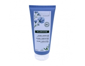 Klorane Volume Conditioner with Bio Lin Ανάλαφρη Μαλακτική Κρέμα για μετά το Λούσιμο με Ίνες Λιναριού για όγκο, 200ml  