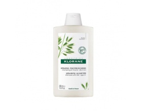 Klorane Shampooing au lait d' avoine, Σαμπουάν με βρώμη για συχνό λούσιμο για όλη την οικογένεια, 400ml Klorane Shampooing au lait d' avoine, Σαμπουάν με βρώμη για συχνό λούσιμο για όλη την οικογένεια, 400ml