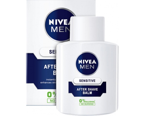 Nivea Men Sensitive After Shave Balm Γαλάκτωμα για Μετά το Ξύρισμα για Ευαίσθητες Επιδερμίδες, 100ml Nivea Men Sensitive After Shave Balm Γαλάκτωμα για Μετά το Ξύρισμα για Ευαίσθητες Επιδερμίδες, 100ml