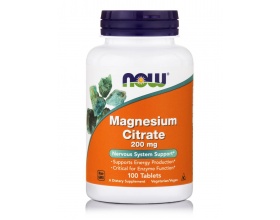 Now Foods Magnesium Citrate 200mg, 100tabs Now Foods Magnesium Citrate 200mg, 100tabs
