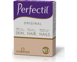 VITABIOTICS Perfectil - Συνδιασμός συστατικών για μαλλιά δέρμα και νύχια  30 ταμπλέτες VITABIOTICS Perfectil - Συνδιασμός συστατικών για μαλλιά δέρμα και νύχια  30 ταμπλέτες
