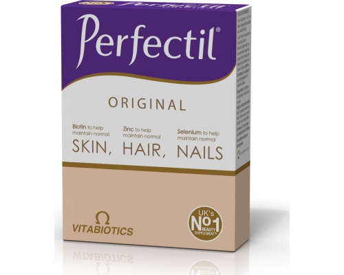 VITABIOTICS Perfectil - Συνδιασμός συστατικών για μαλλιά δέρμα και νύχια  30 ταμπλέτες VITABIOTICS Perfectil - Συνδιασμός συστατικών για μαλλιά δέρμα και νύχια  30 ταμπλέτες