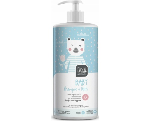Pharmalead Baby Shampoo & Bath Απαλό Βρεφικό Σαμπουάν & Αφρόλουτρο, 1lt Pharmalead Baby Shampoo & Bath Απαλό Βρεφικό Σαμπουάν & Αφρόλουτρο, 1lt