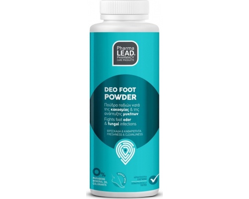 Pharmalead Deo Foot Powder Αποσμητική Πούδρα Ποδιών, 100gr Pharmalead Deo Foot Powder Αποσμητική Πούδρα Ποδιών, 100gr
