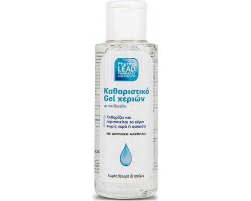 Pharmalead Hand Gel Καθαριστικό Τζελ Χεριών με Πανθενόλη, 100ml Pharmalead Hand Gel Καθαριστικό Τζελ Χεριών με Πανθενόλη, 100ml