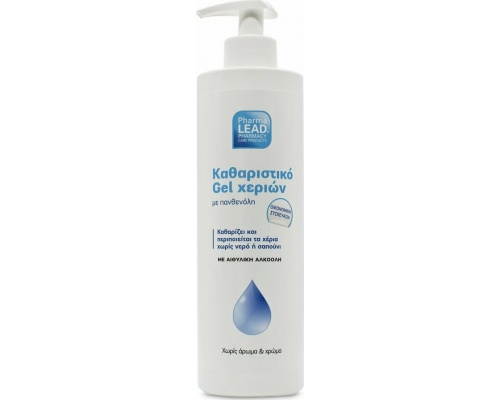 Pharmalead Hand Gel Καθαριστικό Τζελ Χεριών με Πανθενόλη, 500ml Pharmalead Hand Gel Καθαριστικό Τζελ Χεριών με Πανθενόλη, 500ml