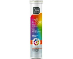 Pharmalead Multi A-Z & Q10 Πολυβιταμινούχο Συμπλήρωμα Διατροφής, 20 αναβράζοντα δισκία Pharmalead Multi A-Z & Q10 Πολυβιταμινούχο Συμπλήρωμα Διατροφής, 20 αναβράζοντα δισκία