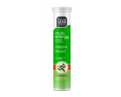 Pharmalead Multi Energy Συμπλήρωμα Διατροφής για Ενέργεια & Τόνωση, 20 αναβράζοντα δισκία Pharmalead Multi Energy Συμπλήρωμα Διατροφής για Ενέργεια & Τόνωση, 20 αναβράζοντα δισκία