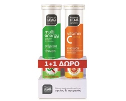 Pharmalead Multi Energy + Δώρο Vitamin C 550mg  Pharmalead Multi Energy + Δώρο Vitamin C 550mg