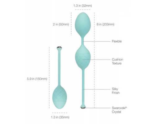 Pillow Talk Frisky Pleasure Balls Κολπικές Μπάλες 20.3cm, 1τμχ Pillow Talk Frisky Pleasure Balls Κολπικές Μπάλες 20.3cm, 1τμχ
