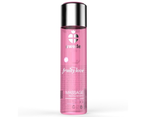 Swede Fruity Love Massage Warming Sensation, Θερμαντικό Τζελ Μασάζ, 120ml Swede Fruity Love Massage Warming Sensation, Θερμαντικό Τζελ Μασάζ, 120ml