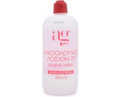 Ag Pharm Alcohol Lotion Αλκοολούχος Λοσιόν 70°, 300ml Ag Pharm Alcohol Lotion Αλκοολούχος Λοσιόν 70°, 300ml