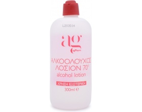 Ag Pharm Alcohol Lotion Αλκοολούχος Λοσιόν 70°, 300ml Ag Pharm Alcohol Lotion Αλκοολούχος Λοσιόν 70°, 300ml