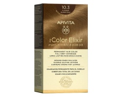 Apivita My Color Elixir No 10.3 Μόνιμη Βαφή Μαλλιών Κατάξανθο Μελί, 1τμχ Apivita My Color Elixir No 10.3 Μόνιμη Βαφή Μαλλιών Κατάξανθο Μελί, 1τμχ