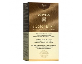 Apivita My Color Elixir No 10.3 Μόνιμη Βαφή Μαλλιών Κατάξανθο Μελί, 1τμχ