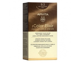 Apivita My Color Elixir No 9.3 Μόνιμη Βαφή Μαλλιών Ξανθό Πολύ Ανοιχτό Μελί, 1τμχ