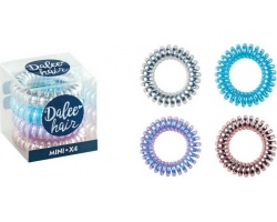 Medisei Dalee Hair Spiral Mini Σπιράλ Λαστιχάκια Μαλλιών, 4τμχ Medisei Dalee Hair Spiral Mini Σπιράλ Λαστιχάκια Μαλλιών, 4τμχ