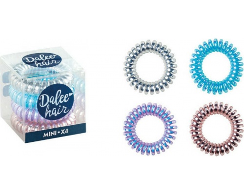 Medisei Dalee Hair Spiral Mini Σπιράλ Λαστιχάκια Μαλλιών, 4τμχ Medisei Dalee Hair Spiral Mini Σπιράλ Λαστιχάκια Μαλλιών, 4τμχ
