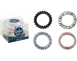 Medisei Dalee Hair Spiral Mix Σπιράλ Λαστιχάκια Μαλλιών, 4τμχ Medisei Dalee Hair Spiral Mix Σπιράλ Λαστιχάκια Μαλλιών, 4τμχ