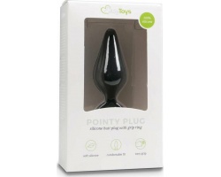 EasyToys Pointy Plug Large Black Μεγάλη Πρωκτική Σφήνα σε Χρώμα Μαύρο 15.5cm, 1τμχ EasyToys Pointy Plug Large Black Μεγάλη Πρωκτική Σφήνα σε Χρώμα Μαύρο 15.5cm, 1τμχ