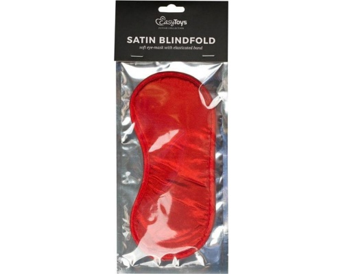EasyToys Red Satin Eye Mask Μάσκα Ματιών Σατέν σε Χρώμα Κόκκινο 1τμχ EasyToys Red Satin Eye Mask Μάσκα Ματιών Σατέν σε Χρώμα Κόκκινο 1τμχ