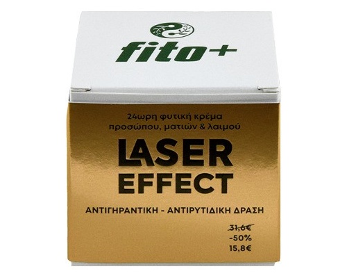 Fito+ Laser Effect Αντιγηραντική Φυτική Κρέμα Προσώπου, Ματιών & Λαιμού, 50ml Fito+ Laser Effect Αντιγηραντική Φυτική Κρέμα Προσώπου, Ματιών & Λαιμού, 50ml