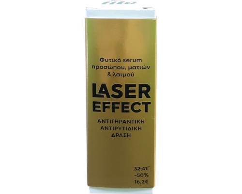 Fito+ Laser Effect Serum Φυτικός Αντιγηραντικός Ορός Προσώπου, Ματιών & Λαιμού, 30ml Fito+ Laser Effect Serum Φυτικός Αντιγηραντικός Ορός Προσώπου, Ματιών & Λαιμού, 30ml