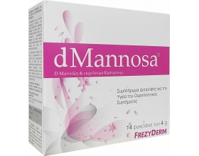 Frezyderm dMannosa Συμπλήρωμα Διατροφής για την Υγεία του Ουροποιητικού Συστήματος, 14 φακελάκια x 4gr