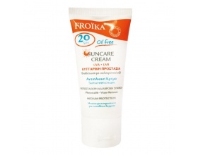 Froika Suncare Cream SPF20 Oil Free Αντηλιακή Κρέμα Προσώπου για Λιπαρό Δέρμα με Τάση Ακμής, 50ml