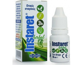Uni-Pharma Instaret Herbal Ear Drops Ωτικές Σταγόνες, 10ml