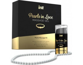 Intt Pearls In Love Massage Gel Kit Τζελ για Μασάζ 15ml & Κολιέ με Πέρλες, 1τμχ