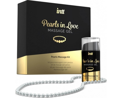 Intt Pearls In Love Massage Gel Kit Τζελ για Μασάζ 15ml & Κολιέ με Πέρλες, 1τμχ Intt Pearls In Love Massage Gel Kit Τζελ για Μασάζ 15ml & Κολιέ με Πέρλες, 1τμχ