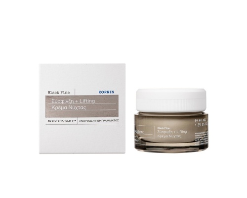 Korres Black Pine Plump-Up Sleeping Facial Κρέμα Νύχτας Μαύρη Πεύκη για Σύσφιξη & Lifting, 40ml Korres Black Pine Plump-Up Sleeping Facial Κρέμα Νύχτας Μαύρη Πεύκη για Σύσφιξη & Lifting, 40ml