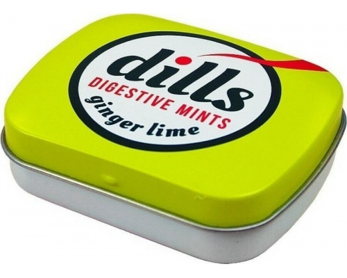 Medisei Dills Digestive Mints Ginger Lime Παστίλιες για την Χώνεψη & την Κακοσμία, 15gr Medisei Dills Digestive Mints Ginger Lime Παστίλιες για την Χώνεψη & την Κακοσμία, 15gr