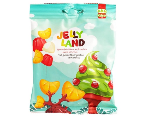 Kaiser Jelly Land Φρουτοζελεδάκια με Βιταμίνες, 100gr Kaiser Jelly Land Φρουτοζελεδάκια με Βιταμίνες, 100gr