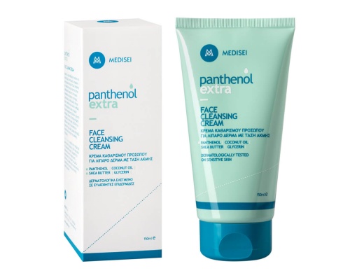 Medisei Panthenol Extra Face Cleansing Cream Κρέμα Καθαρισμού Προσώπου, 150ml Medisei Panthenol Extra Face Cleansing Cream Κρέμα Καθαρισμού Προσώπου, 150ml
