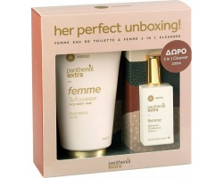 Medisei Panthenol Extra Her Perfect Unboxing Γυναικείο Άρωμα 50ml & ΔΩΡΟ Αφρόλουτρο-Σαμπουάν 200ml Medisei Panthenol Extra Her Perfect Unboxing Γυναικείο Άρωμα 50ml & ΔΩΡΟ Αφρόλουτρο-Σαμπουάν 200ml