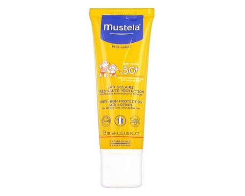 Mustela Bebe Very High Protection Sun Lotion SPF50+ Βρεφικό Αντηλιακό Προσώπου, 40ml Mustela Bebe Very High Protection Sun Lotion SPF50+ Βρεφικό Αντηλιακό Προσώπου, 40ml