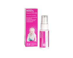 Starmel MED3 Vitamin D3 400iu for Kids Παιδικό Συμπλήρωμα Διατροφής με Βιταμίνη D3, 25ml Starmel MED3 Vitamin D3 400iu for Kids Παιδικό Συμπλήρωμα Διατροφής με Βιταμίνη D3, 25ml