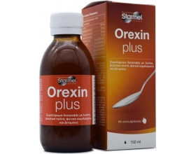 Starmel Orexin Plus Συμπλήρωμα Διατροφής για την Ανορεξία & την Απώλεια Όρεξης, 150ml