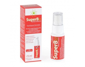 Starmel SuperB12 Spray Συμπλήρωμα Διατροφής με Βιταμίνη B12, 25ml