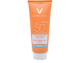 Vichy Capital Soleil Fresh Protective Milk SPF50 Αντηλιακό Γαλάκτωμα για Πρόσωπο & Σώμα, 300ml