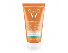 Vichy Ideal Soleil BB Tinted Dry Touch Face Fluid SPF50 Λεπτόρρευστη Αντηλιακή Κρέμα Προσώπου με Χρώμα, 50ml 