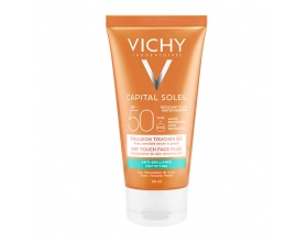 Vichy Capital Soleil Dry Touch Face Fluid Mattifying SPF50 Αντηλιακή Κρέμα Προσώπου για Ματ Αποτέλεσμα, 50ml
