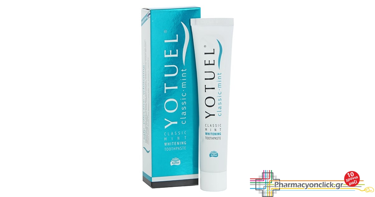 Yotuel Classic Mint Whitening Toothpaste Λευκαντική Οδοντόκρεμα με
