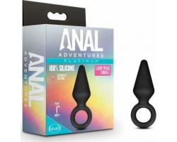 Blush Anal Adventures Platinum Loop Plug Small Μικρή Πρωκτική Σφήνα σε Χρώμα Μαύρο, 1τμχ Blush Anal Adventures Platinum Loop Plug Small Μικρή Πρωκτική Σφήνα σε Χρώμα Μαύρο, 1τμχ