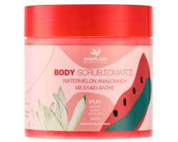 Anaplasis Body Scrub Watermelon Απολεπιστικό Σώματος για Αναδόμηση με Έλαιο Αλόης, 380ml Anaplasis Body Scrub Watermelon Απολεπιστικό Σώματος για Αναδόμηση με Έλαιο Αλόης, 380ml