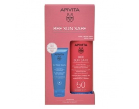 Apivita Bee Sun Safe Hydra Melting Ultra Light Ενυδατικό Σπρέι Ελαφριάς Υφής για Πρόσωπο & Σώμα SPF50 100ml & Δροσιστικό Τζελ για Μετά τον Ήλιο 100ml